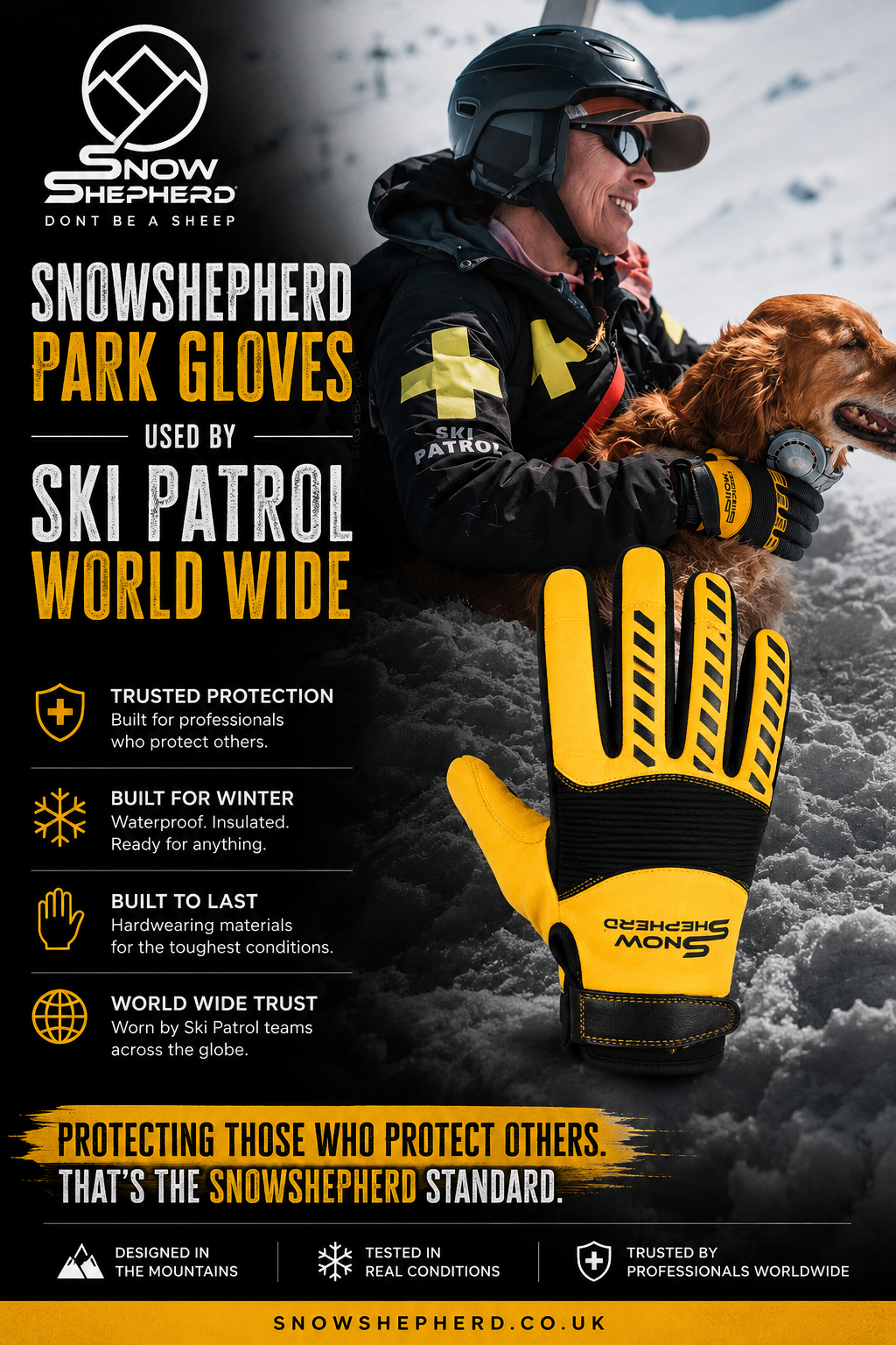 The Gloves Trusted By Those Who Protect The Mountains
