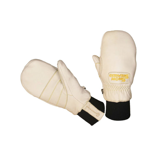 Leather Ski Guide Pro Mittens La Creme Le Dore