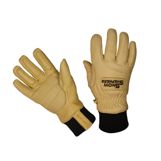 Leather Ski Guide Pro Gloves Tan