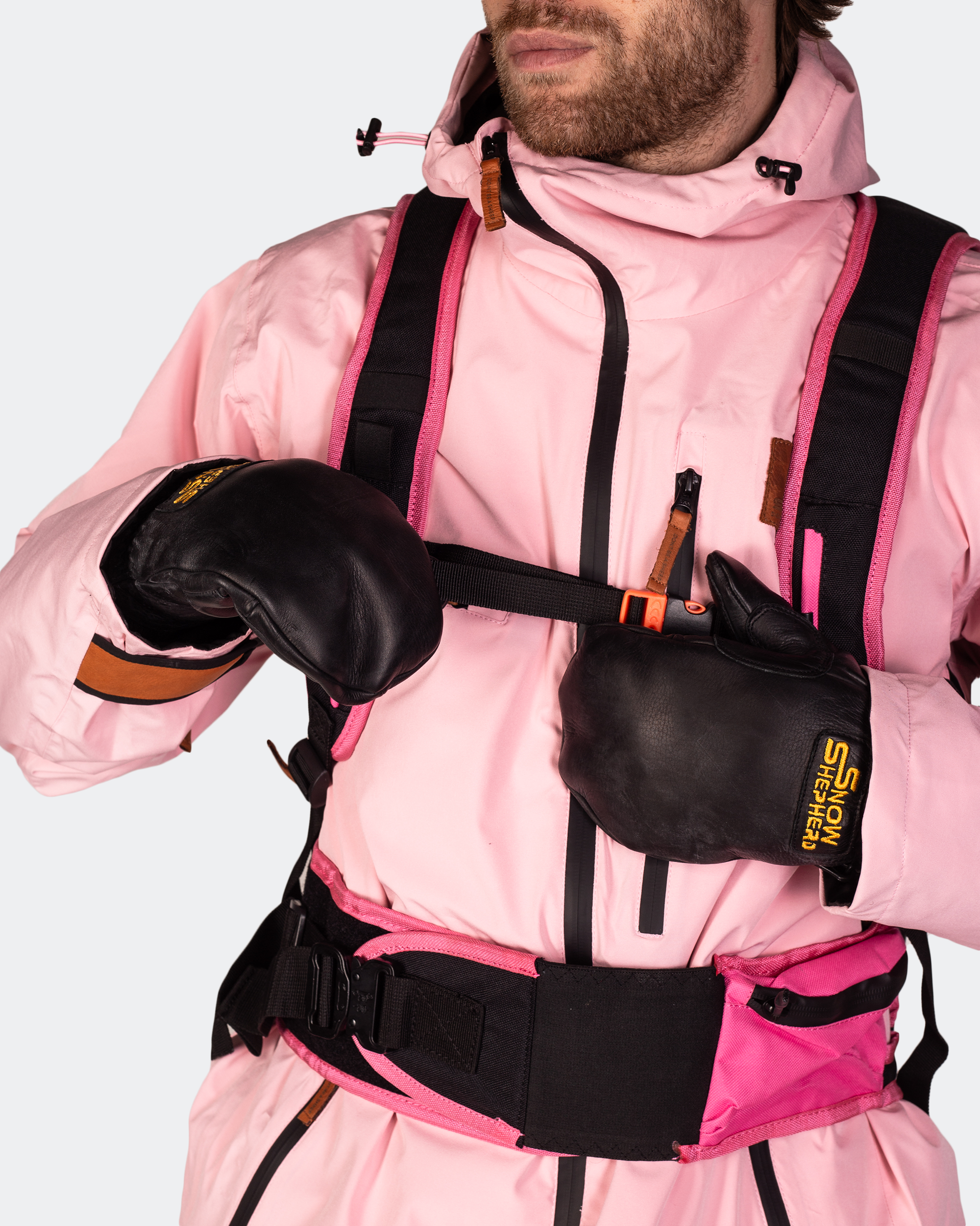 Leather Ski Guide Pro Mittens