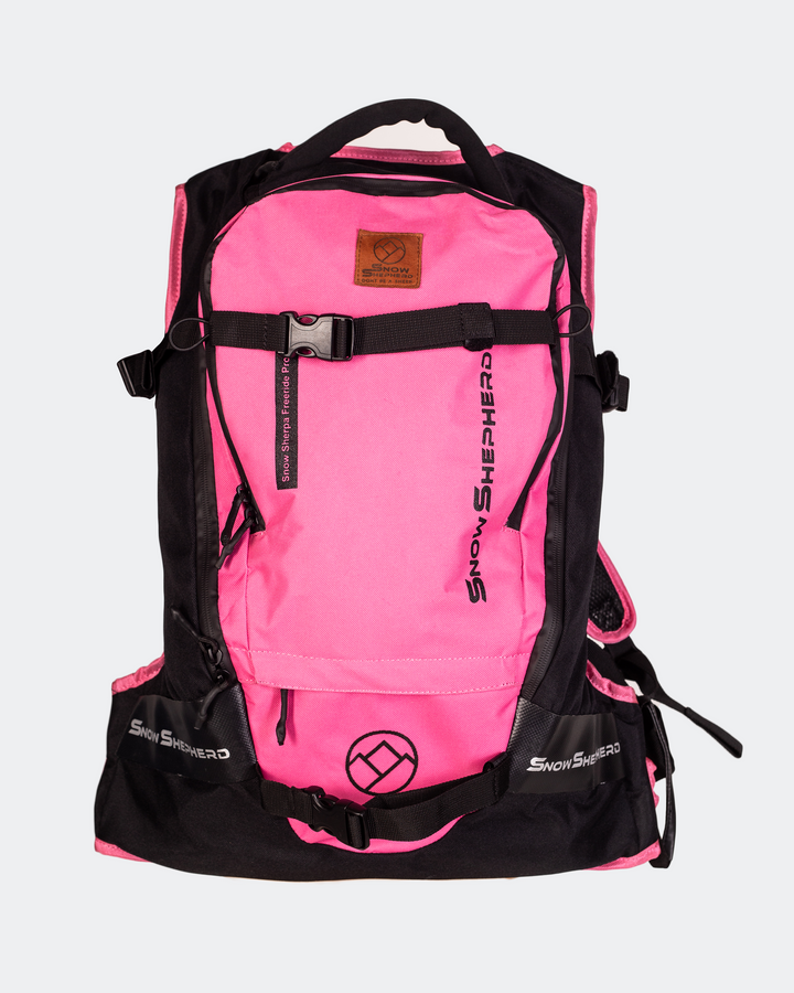 Sherpa Freeride Pro 28L Rose et Noir